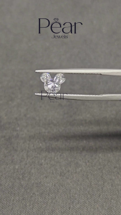 Enchanting Mickey Shape Lab-grown Diamond