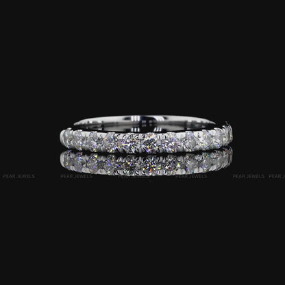 0.60CTW Round Lab-Grown Diamond Eternity Band
